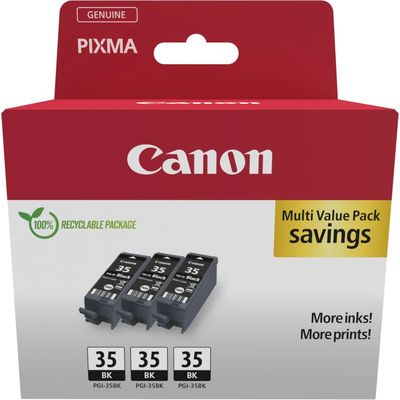 Canon PGI-35 triple pack - Schwarz - Druckerpatrone - Multipack