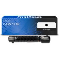 Toner kompatibel mit Canon C-EXV 55 BK - Schwarz