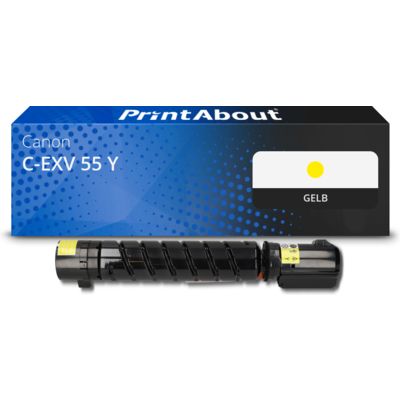 Toner kompatibel mit Canon C-EXV 55 Y - Gelb