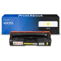 Toner kompatibel mit Ricoh 408355 (M C250) - Gelb