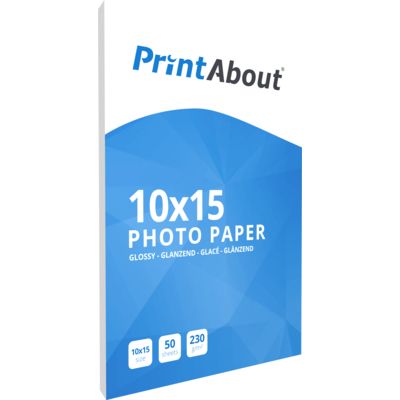PrintAbout Premium Hochglanz 10 x 15 230 g/m² (50 Blatt)