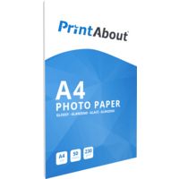 PrintAbout Premium Hochglanz A4 230 g/m² (50 Blatt)