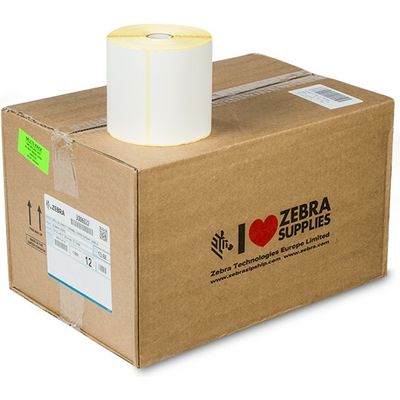 Zebra 3006322 (Z-Select 2000T) - (102 mm x 152 mm) 12 rollen - Schwarz auf weiß - Etikett