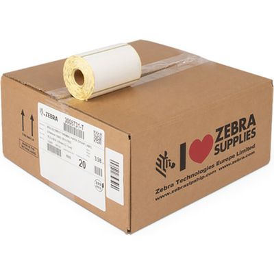 Zebra 3008731-T (Z-Perform 1000D) - (76.2 mm x 50.8 mm) 20 rollen - Schwarz auf weiß - Etikett