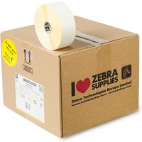 Zebra 880003-025D - (38 mm x 25 mm) 12 rollen - Schwarz auf weiß - Etikett