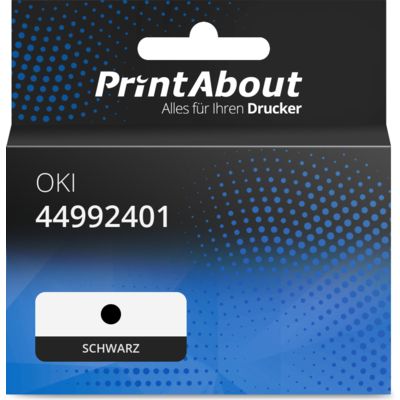 Toner kompatibel mit OKI 44992401 - Schwarz