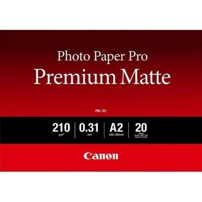 Canon PM-101 premium matte 210 grams A2 (20 vel) - Fotopapier