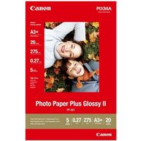 Canon PP-201 Photo Paper Plus Glossy II 275 gram A3+ (20 vel) - Fotopapier