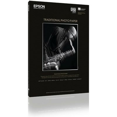 Epson S045052 Traditional Photo Paper 300 gram A2 (25 vel) - Fotopapier