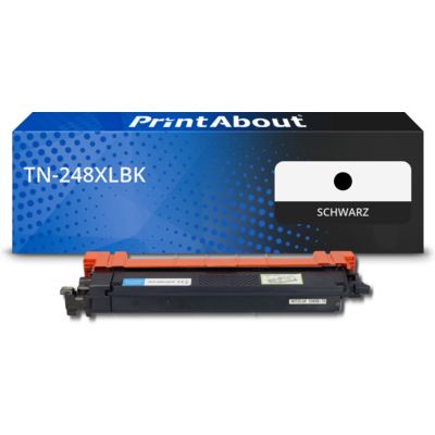 Toner kompatibel mit Brother TN-248XLBK - Schwarz - Hohe Kapazität