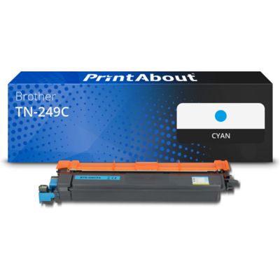 Toner kompatibel mit Brother TN-249C - Cyan