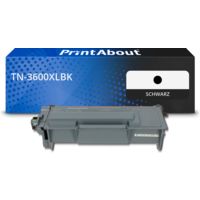 Toner kompatibel mit Brother TN-3600XLBK - Schwarz - Hohe Kapazität