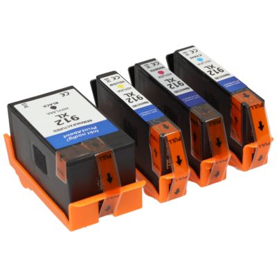 Druckerpatrone kompatibel mit HP 912 (3YL77/78/79/80AE) - 4-farbig - Multipack