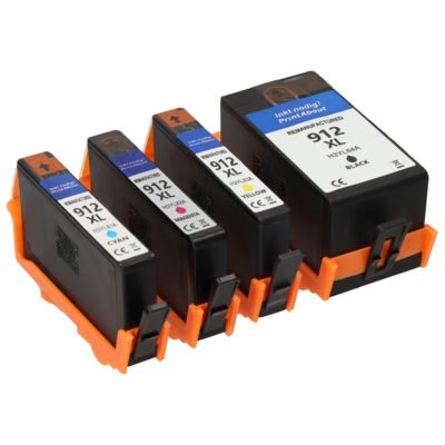 Druckerpatrone kompatibel mit HP 912 (3YL77/78/79/80AE) - 4-farbig - Multipack