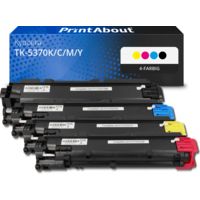 Toner kompatibel mit Kyocera TK-5370K/C/M/Y - 4-farbig - Multipack