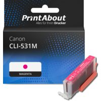 Druckerpatrone kompatibel mit Canon CLI-531M - Magenta