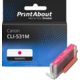 Druckerpatrone kompatibel mit Canon CLI-531M - Magenta