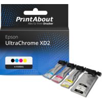 Druckerpatrone kompatibel mit Epson UltraChrome XD2 (C13T40D/41/42/43/440) - 4-farbig - Multipack