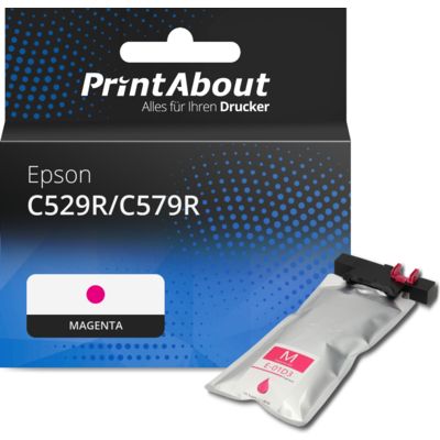 Druckerpatrone kompatibel mit Epson C529R/C579R  (T01D300) - Magenta - Extra hohe Kapazität