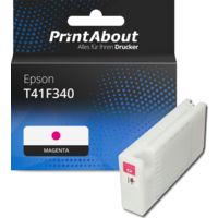 Druckerpatrone kompatibel mit Epson T41F340 - Magenta - Hohe Kapazität