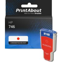 Druckerpatrone kompatibel mit HP 746 (P2V81A) - Chromatisches Rot