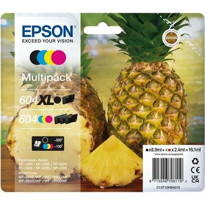 Epson 604 (C13T10H94010 (604/604XL)) - 4-farbig - Druckerpatrone - Multipack