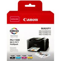 Canon PGI-1500 - 4-farbig - Druckerpatrone - Multipack