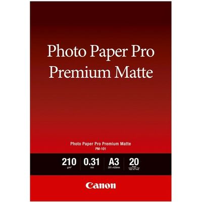 Canon PM-101 Premium Matte paper A3 (20 vel) - Fotopapier