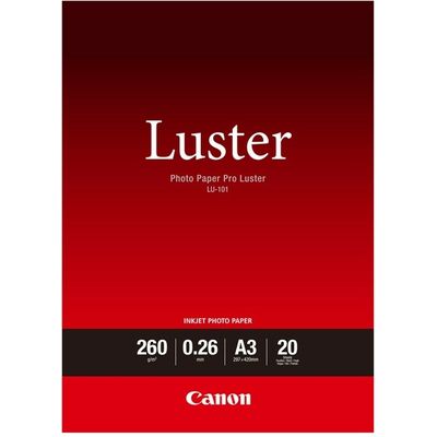 Canon LU-101 Pro Luster A3 (20 vel) - Fotopapier
