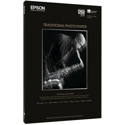 Epson S045051 Traditional A3+ (25 vel) - Fotopapier