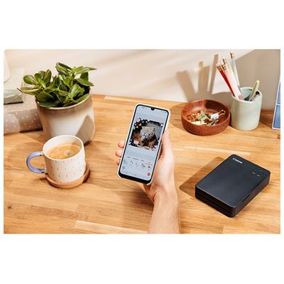 Canon SELPHY QX20 Schwarzer Taschendrucker