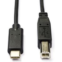 Nedis USB-C naar USB-B 1 meter - USB-Kabel