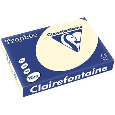 Clairefontaine Ivoor A4 - 120 grams (250 vel) - Farbiges Papier