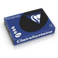 Clairefontaine Schwarz A4 Farbiges Papier 160 g/m² (250 Blatt)