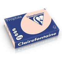 Clairefontaine Lachsfarbenes Papier A4 160 g/m² (250 Blatt)