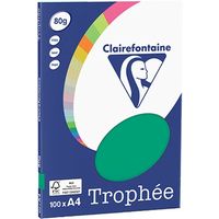 Clairefontaine Tannengrün A4 Farbiges Papier 80 g/m² (100 Blatt)