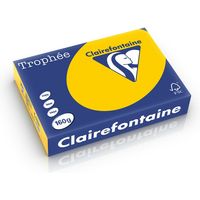 Clairefontaine Sonnenblumengelb A4 Farbiges Papier 160 g/m² (250 Blatt)
