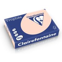 Clairefontaine Lachsfarbenes Papier A4 80 g/m² (500 Blatt)
