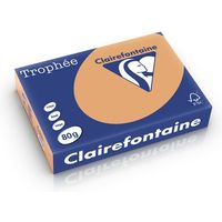 Clairefontaine Caramel A4 Farbiges Papier 80 g/m² (500 Blatt)