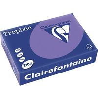Clairefontaine Violett A4 Farbiges Papier 210 g/m² (250 Blatt)