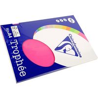 Clairefontaine Fuchsia A4 Farbiges Papier 160 g/m² (50 Blatt)