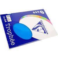 Clairefontaine Karibik blau A4 Farbiges Papier 160 g/m² (50 Blatt)