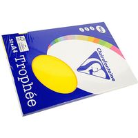 Clairefontaine Sonnengelb A4 Farbiges Papier 160 g/m² (50 Blatt)