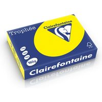 Clairefontaine Sonnengelb A4 Farbiges Papier 160 g/m² (250 Blatt)