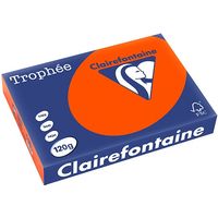 Clairefontaine Cardinal rot A4 Farbiges Papier 120 g/m² (250 Blatt)
