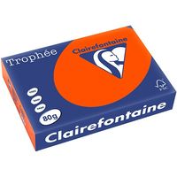 Clairefontaine Karidnaal rot A4 Farbiges Papier 80 g/m² (500 Blatt)