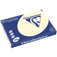 Clairefontaine Elfenbein A3 Farbiges Papier 120 g/m² (250 Blatt)