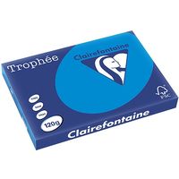 Clairefontaine Karibik blau A3 Farbiges Papier 120 g/m² (250 Blatt)