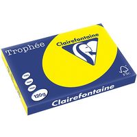 Clairefontaine Sonnenuntergang Gelb A3 Farbiges Papier 120 g/m² (250 Blatt)