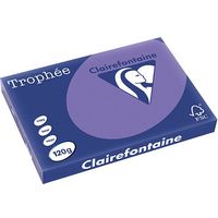 Clairefontaine Violett A3 Farbiges Papier 120 g/m² (250 Blatt)